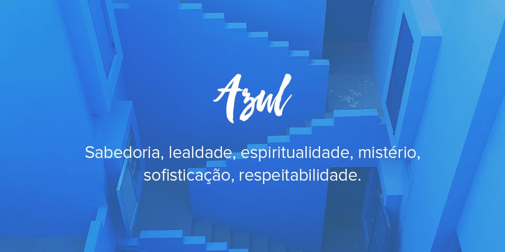 Significado de cor azul