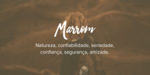 Significado de cor marron