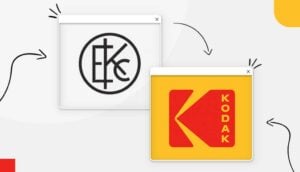 Kodak logo evolution