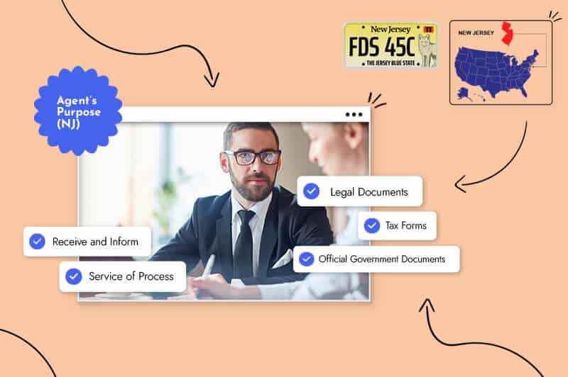 New Jersey registered agent purpose
