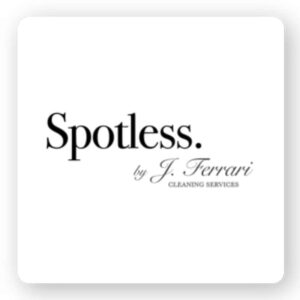 Spotless cleaning logo