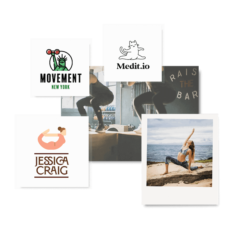Fitness logos header