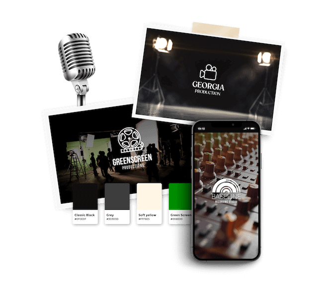 Production company logos header