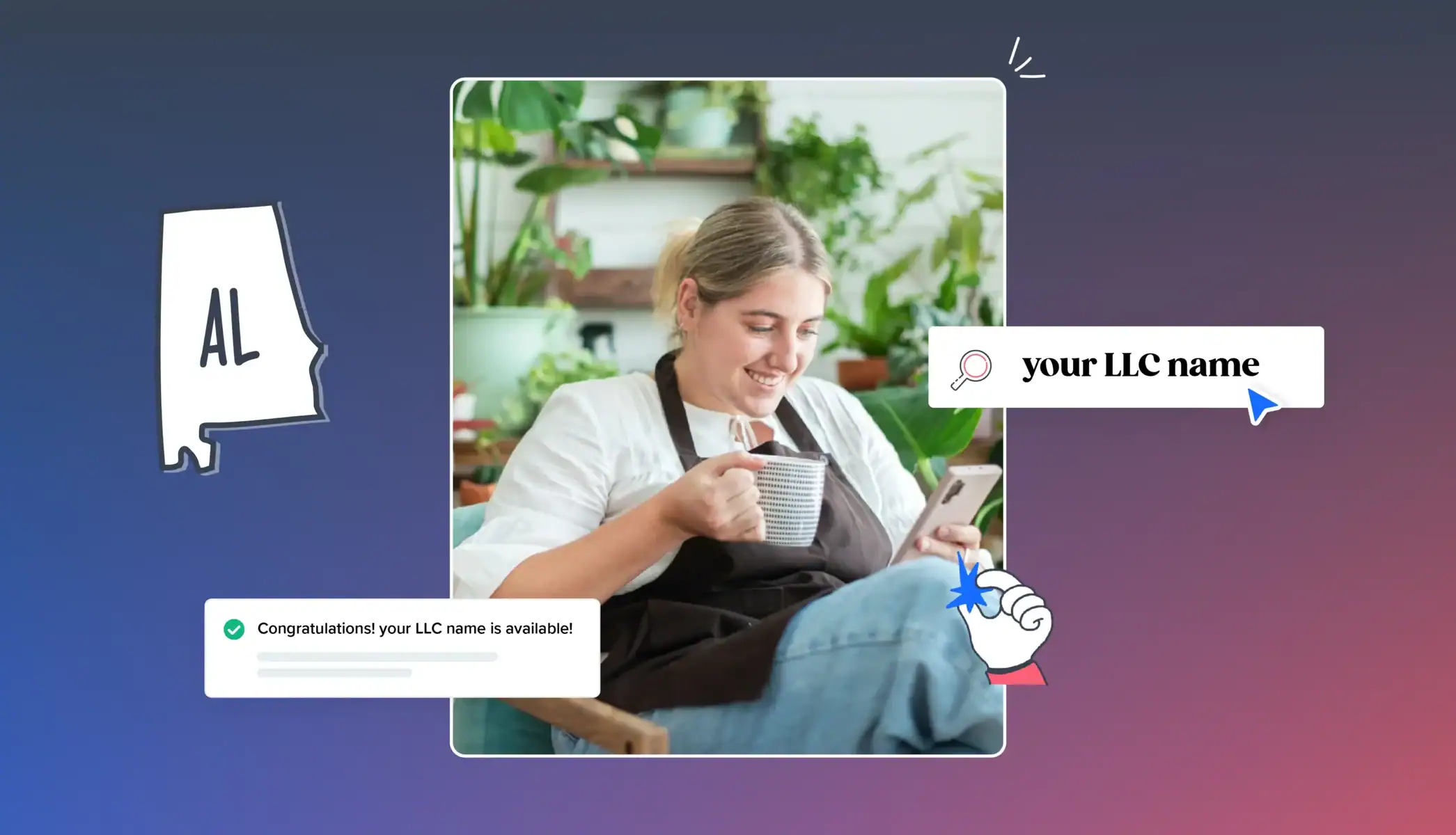 Albama entity search your LLC name is available