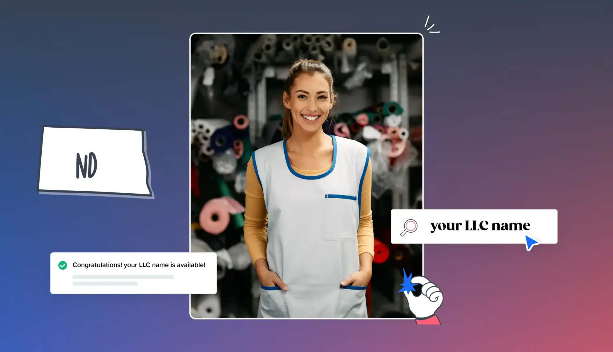 North Dakota Business Entity Search State map North Dakota