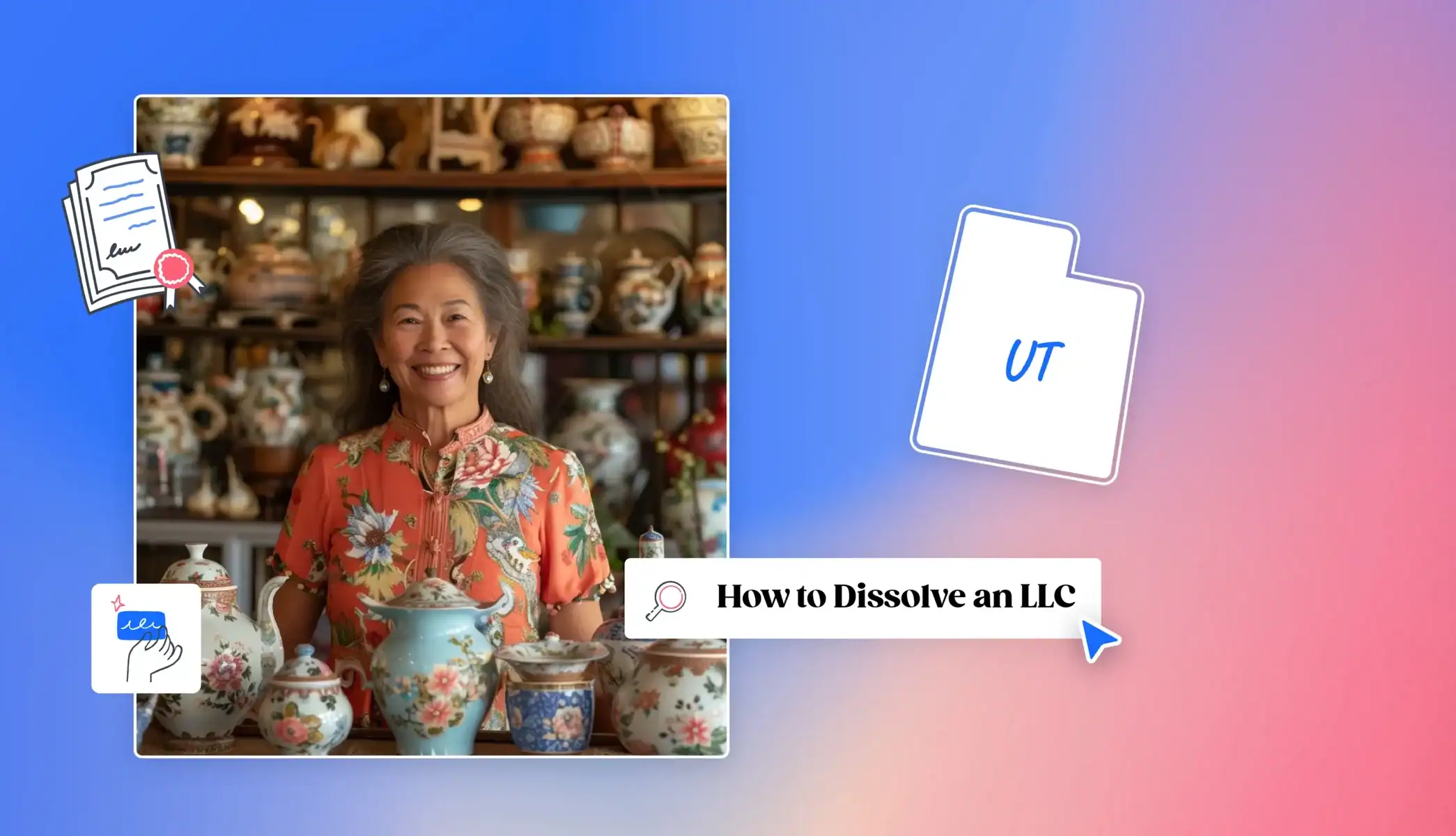 how to dissolve an LLC utah map women in her china store